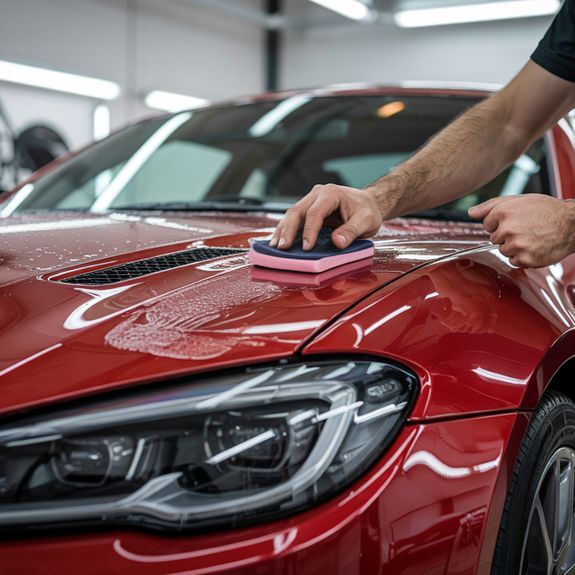 Waxing and Polishing